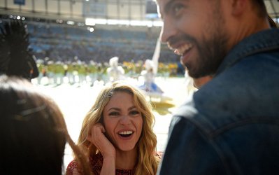 فینال فوتو | جرارد پیکه و شکیرا در ماراکانا