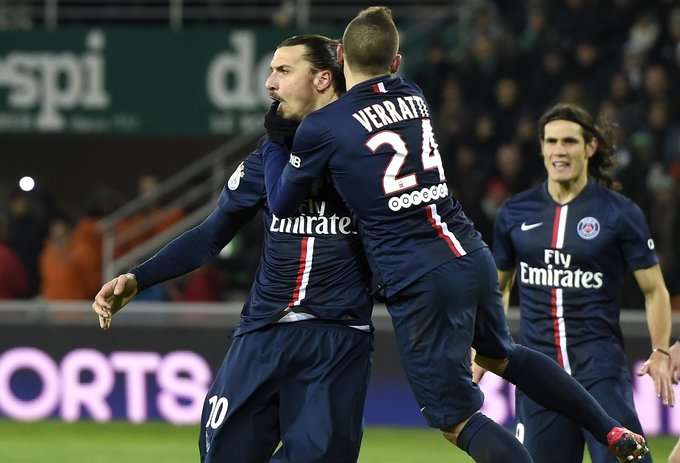 سنت اتين 0 - 1 پاریس سن ژرمن / لوشامپیونه / گل بازی