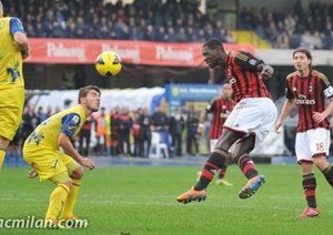 میلان 1-1 کیه وو / هفته ی دوازدهم|میلان 1-1 کیوو