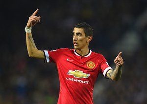 آنخل دی ماریا|وست‌بروم 2 - 2 منچستر یونایتد / لیگ جزیره