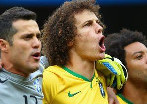 دیوید لوئیز - سزار - مارسلو|برزیل 4-1 کامرون /مرحله گروهی جام جهانی