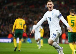 وین رونی|انگلستان 4 - 0 لیتوانی / مقدماتی یورو 2016