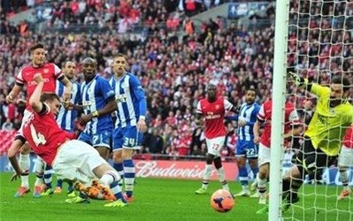 آرسنال با پیروزی بر ویگان راهی فینال شد .