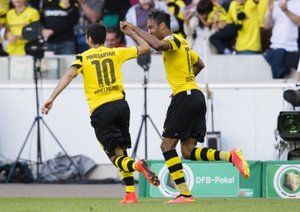 هنريخ مخیتاریان|استوتگارت کیکرز 1-4 دورتموند / جام حذفی آلمان