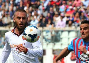 دانیله د روسی - گونزالو روبن برگسیو|تقابل ده روسی و برگسیو بر سر گرفتن توپ