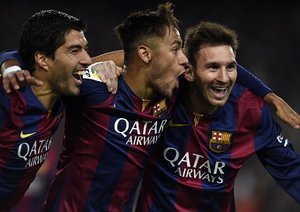 مسی - نیمار - سوارز