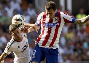 ماريو ماندزوکیچ|والنسیا 3 - 1 اتلتیکو مادرید / لالیگا