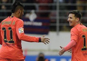 نیمار - مسی|اِیبار 0 - 2 بارسلونا / لالیگا