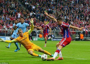 رابرت لواندوفسکی|بایرن مونیخ 1-0 منچستر سیتی / لیگ قهرمانان