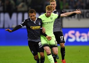 کوین دی بروین|مونشن گلادباخ 1 - 2 منچستر سیتی / لیگ قهرمانان