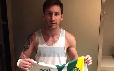 «لیونل مسی» هواداران را با سومین خالکوبی خود سردرگم کرد