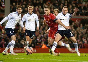 جردن هندرسون|لیورپول 0 - 0 بولتون / جام حذفی