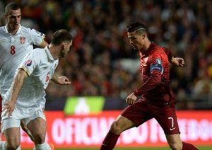 کریستیانو رونالدو|پرتغال 2 - 1 صربستان / یورو 2016