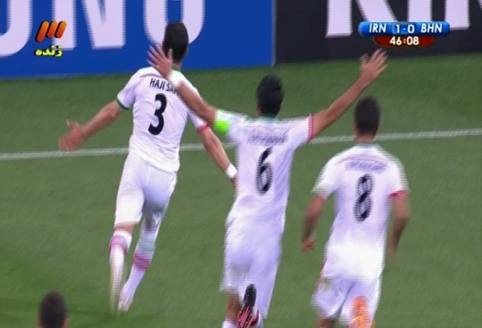 ویدئو : گل اول ایران (احسان حاج صفی)