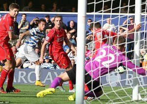 وارگاس|کوئینز پارک رنجرز 2 - 3 لیورپول / لیگ جزیره