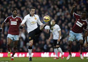 رابین فن پرسی|وستهام 1 - 1 منچستر یونایتد / لیگ جزیره