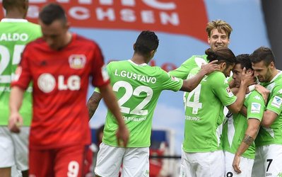 بوندسلیگا | ولفسبورگ 4 - لورکوزن 1 / شکست سنگین لورکوزن برابر گرگ‌ها پادربورن را صدرنشین کرد