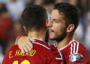 ادن هازرد|قبرس 0 - 1 بلژیک / مقدماتی یورو 2016