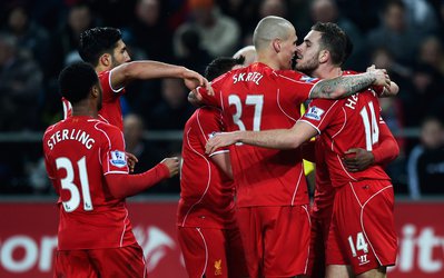 لیگ جزیره | سوانزی 0 - لیورپول 1 / پیروزی ارزشمند لک‌لک‌ها در استادیوم لیبرتی / پنجمین برد متوالی لیورپول + چیدمان دو تیم