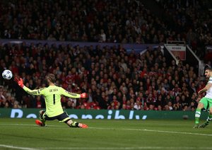 داوید دخیا|منچستر یونایتد 2 - 1 وولفسبورگ / لیگ قهرمانان