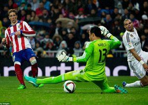فرناندو  تورس|رئال مادرید 2 - 2 اتلتیکو مادرید / جام حذفی اسپانیا