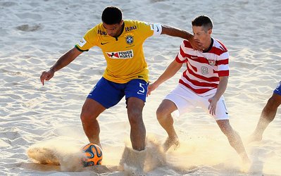 برزیل قهرمان فوتبال ساحلی بین قاره‌ای شد