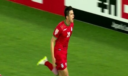 ویدئو : گل اول ایران (سردار آزمون)