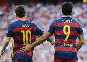 لیونل مسی -سوارز|اتلتیک بیلبائو 0 - 1 بارسلونا / لالیگا