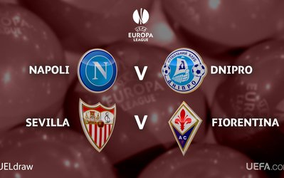 قرعه‌کشی لیگ اروپا | در نیمه‌نهایی ناپولی با دنیپرو دیدار می‌کند و سویا با فیورنتینا
