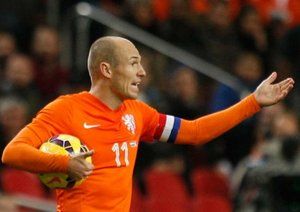 آرین روبن|هلند 2 - 3 مکزیک / دیدار دوستانه