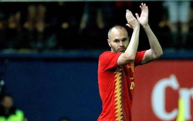 آمار ضعیف اینیستا برابر تونس