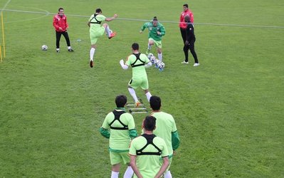 حضور شبکه ملی اتریش در تمرین شاداب ملی‌پوشان + گزارش تصویری