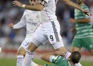 کریم بنزما|کُرنیا 1 - 4 رئال مادرید / جام حذفی