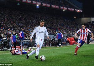 کریستیانو رونالدو|اتلتیکو مادرید 2 - 0 رئال مادرید / جام حذفی اسپانیا