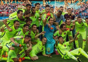 دانیل آلوز|اتلتیکو مادرید 0 - 1 بارسلونا / لالیگا