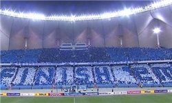 حاشیه‌های الهلال - پرسپولیس | شعار هماهنگ شده هواداران الهلال: "کار پرسپولیس را تمام کنید"