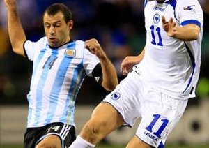 آرژانتین 2-0 بوسنی هرزگوین / بازی دوستانه