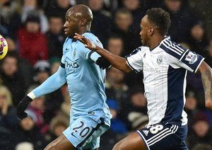 الیاکیم مانگالا|وست برومویچ 1 - 3 منچستر سیتی / لیگ جزیره