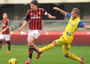 میلان 1-1 کیه وو / هفته ی دوازدهم|میلان 1-1 کیوو