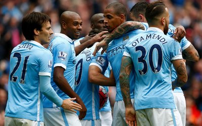 لیگ جزیره | منچستر سیتی 6 - نیوکاسل 1 / آتش‌بازی آگوئرو