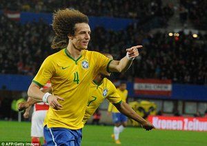 داوید لوئیز|اتریش 1 - 2 برزیل/ دیدار دوستانه