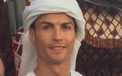 عکس روز |  کریستیانو عرب شد