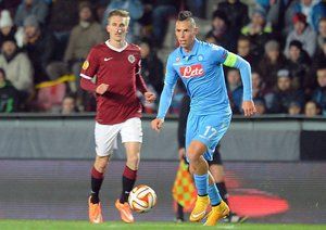 مارک همشیک|اسپارتا پراگ 0 - 0 ناپولی / لیگ اروپا