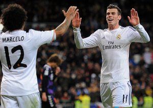 رئال مادرید ۴-۰ وایادولید/ هفته پانزدهم|رئال در غیاب رونالدو و با هتریک بیل وایادولید را در هم کوبید