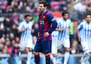 لیونل مسی|بارسلونا 0 - 1 مالاگا / لالیگا