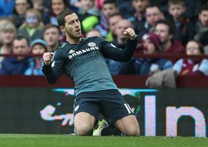 ادن هازرد|آستون ویلا 1 - 2 چلسی / لیگ جزیره