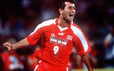 چهارشنبه در حراج پیراهن استیلی در جام جهانی 98 فرانسه