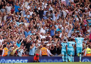 مائورو زاراته|آرسنال 0 - 2 وستهام / لیگ برتر انگلستان