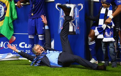 عکس روز | شادی جالب آقای خاص پس از قهرمانی چلسی