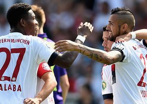 آرتور ویدال|ناتینگِن 1 - 3 بایرن مونیخ / جام حذفی آلمان